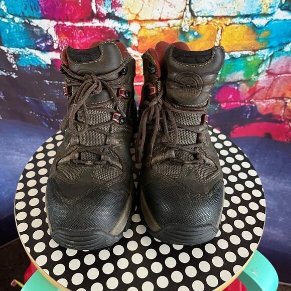 Red Wing 8 Wide Irish Setter 83212 Crosby 4" Hiker Work Boots Lace-up Steel Toe - Picture 2 of 9